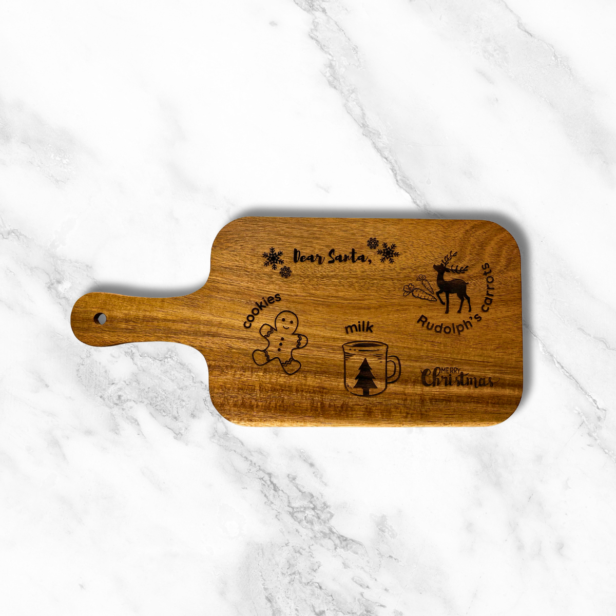 Cutting Board - Dear Santa